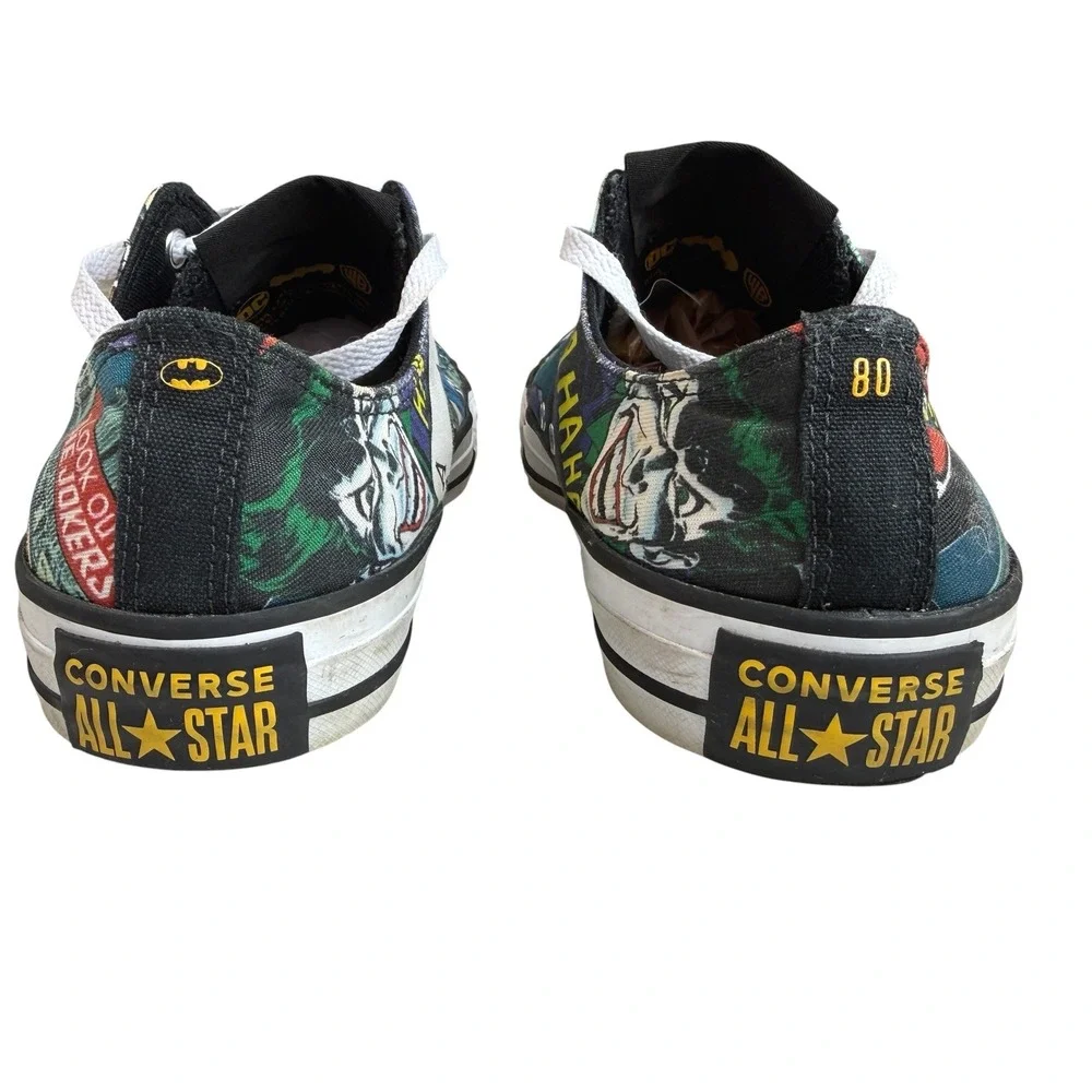Converse Batman Chuck Taylor All Star Mens 11 Ltd Edition 80th Anniversary Joker